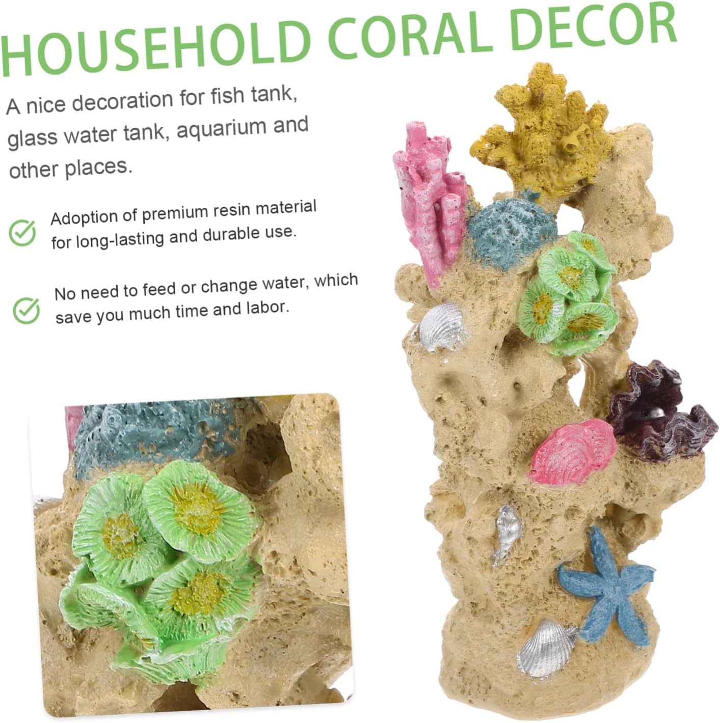 4pcs Aquarium Landscaping Coral Fish Tank Plants Aquarium Ornament Faux Plants Fish Tank Fake Coral Aquarium Accessory Decor Aquarium Supply Accessories False