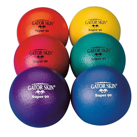 S&S Worldwide Gator Skin Super 90 Balls. 3.5" PU Coated
