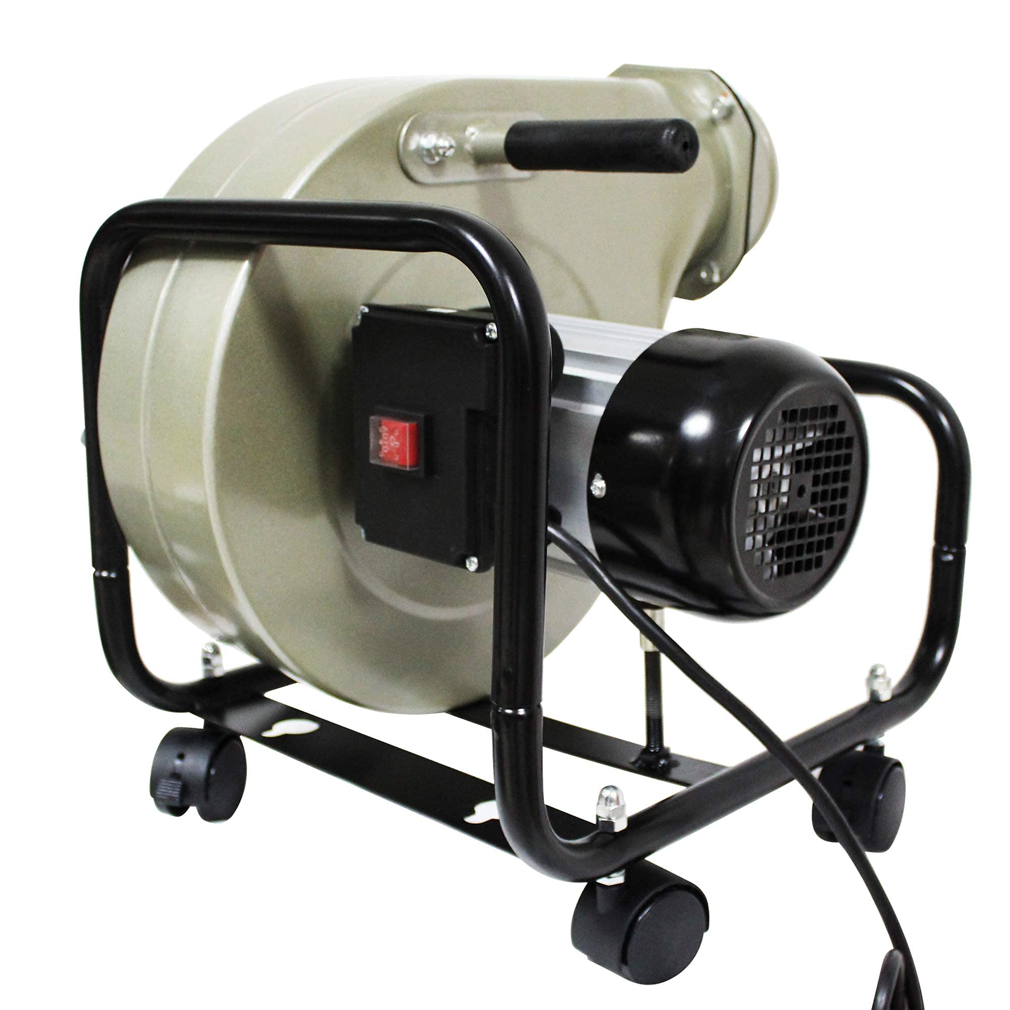 BUCKTOOL 1HP 6.5AMP Wallmount Dust Collector with Remote Control and 2