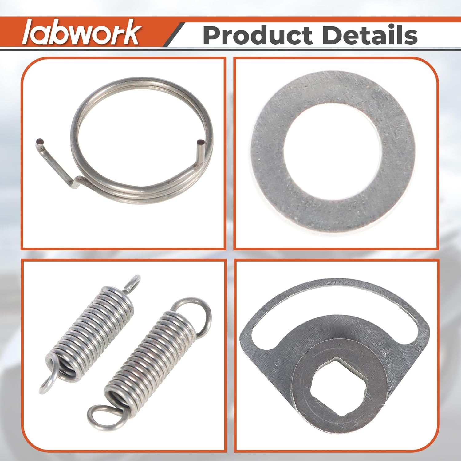 labwork Motorcycle Balancer Idle Lever and Torsion Spring Holder Replacement for Kawasaki KLR650 KLR 650 1987-2018