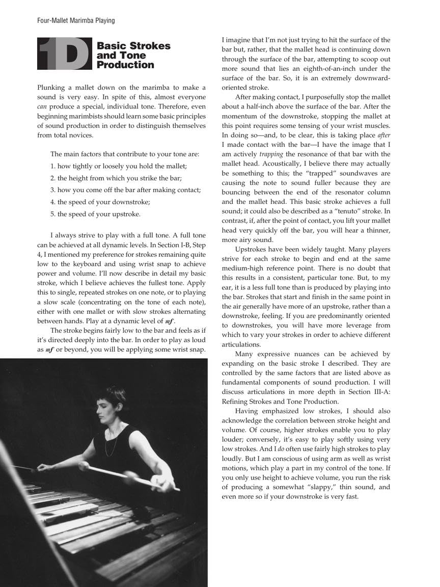 Four-Mallet Marimba Playing - A Musical Approach for All Levels | Marimba Technique and Studies for Beginners to Advanced Players By Nancy Zeltsman | Classic and Contemporary Solos for Recitals - Image 7