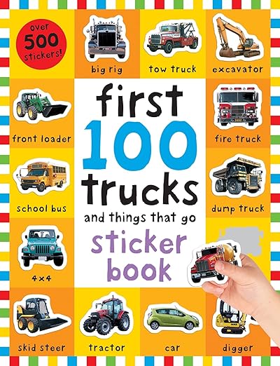 FIRST 100 STICKERS: TRUCKS