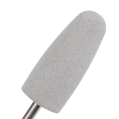 Miniatura 16 de uxcell 5 piezas de goma de silicona pulido ruedas 120 granos 0.394 in diámetro cono forma pulir cabeza para herramienta rotativa eléctrica Negro