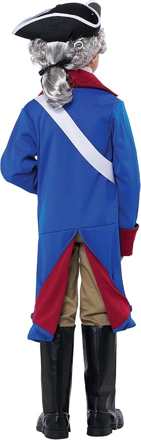 California Costumes Disfraz Patriota Americano Niño Talla Grande 10-12 miniatura 4