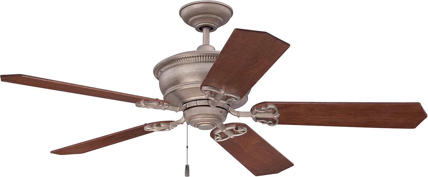 Amazon Craftmade K11230 Monaghan Ceiling Fan with Custom Wood Walnut