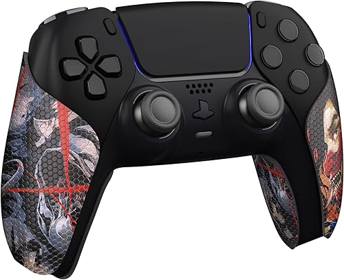 Miniatura 3 de eXtremeRate PlayVital - Agarre antideslizante para controlador PS5, almohadillas de goma suave con textura profesional para controlador ps5 - Ghost