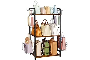 Sturdy Purse Rack for Luxurious Storage Organization