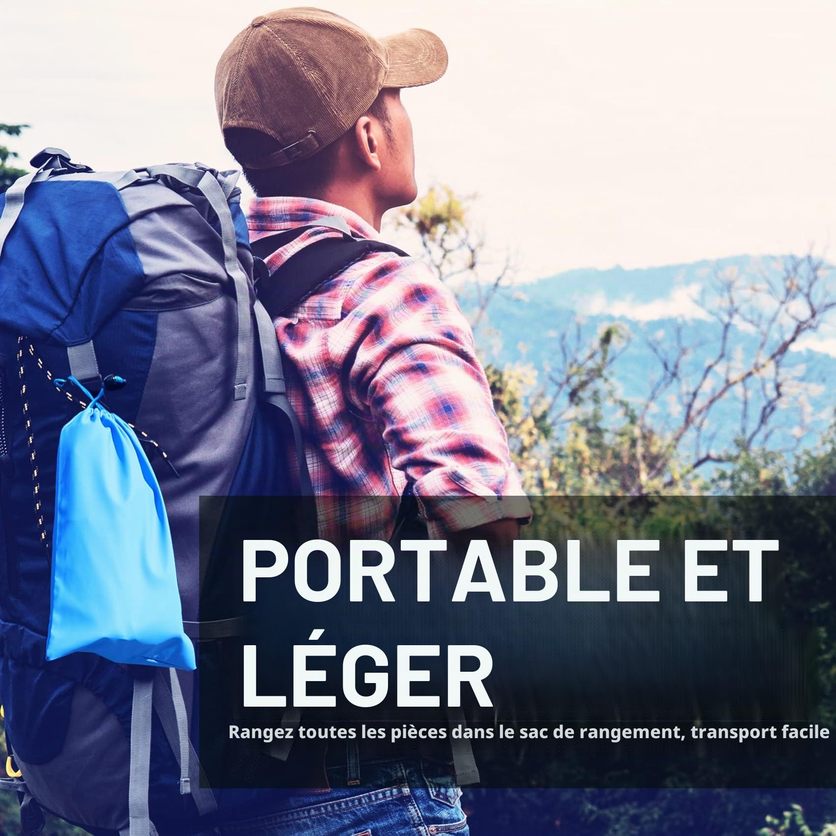 SimPure Filtre à Eau Personnel, Paille de Filtration de l'eau Portable, purificateur d'extérieur équipement de Survie pour Le Camping, la randonnée, l'escalade et Les urgences