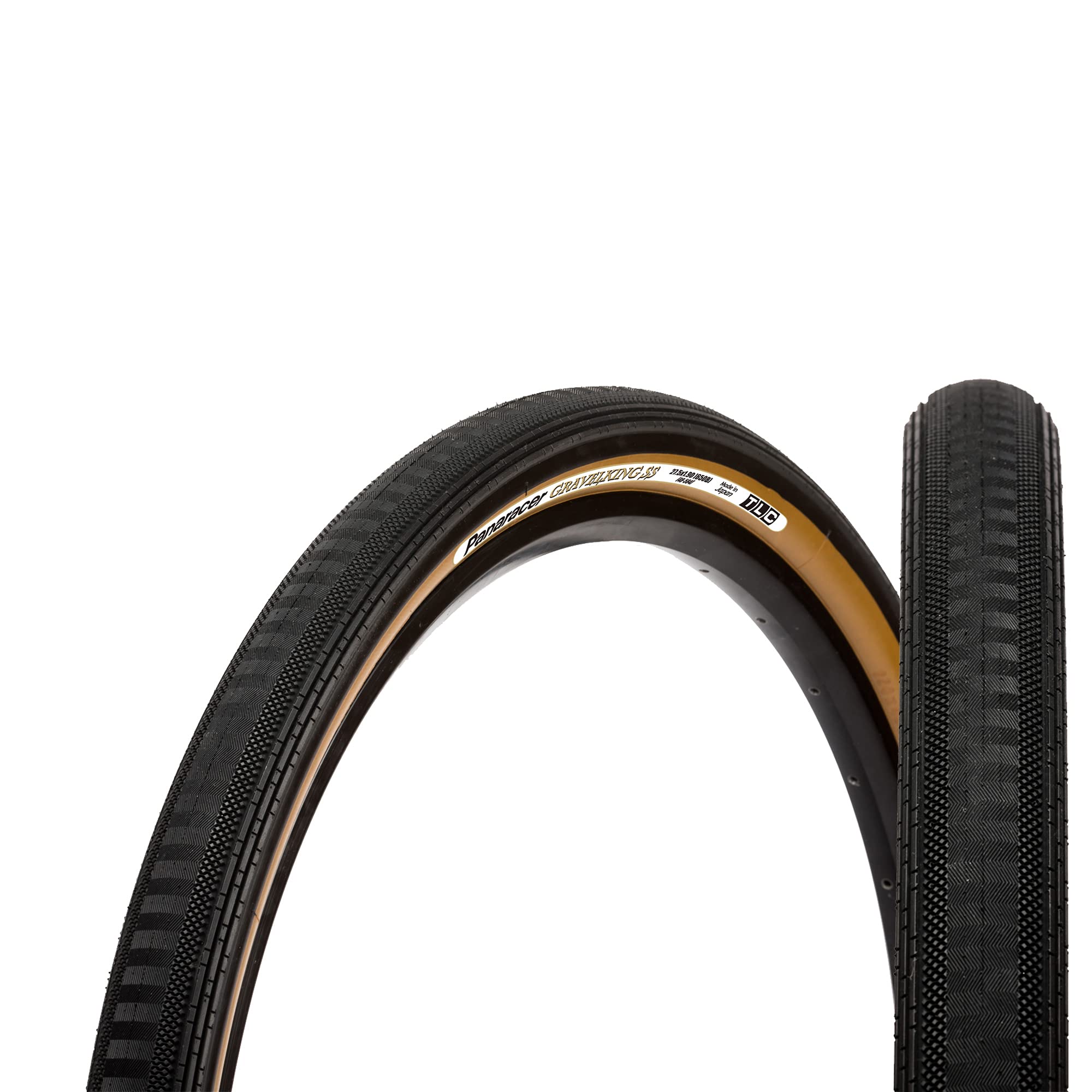 Paire De Pneus GravelKing SLICK PLUS+ Protite Panaracer 700x38C - Pliables, Anti-crevaison - Pour Vélo Gravel/route/VTT
