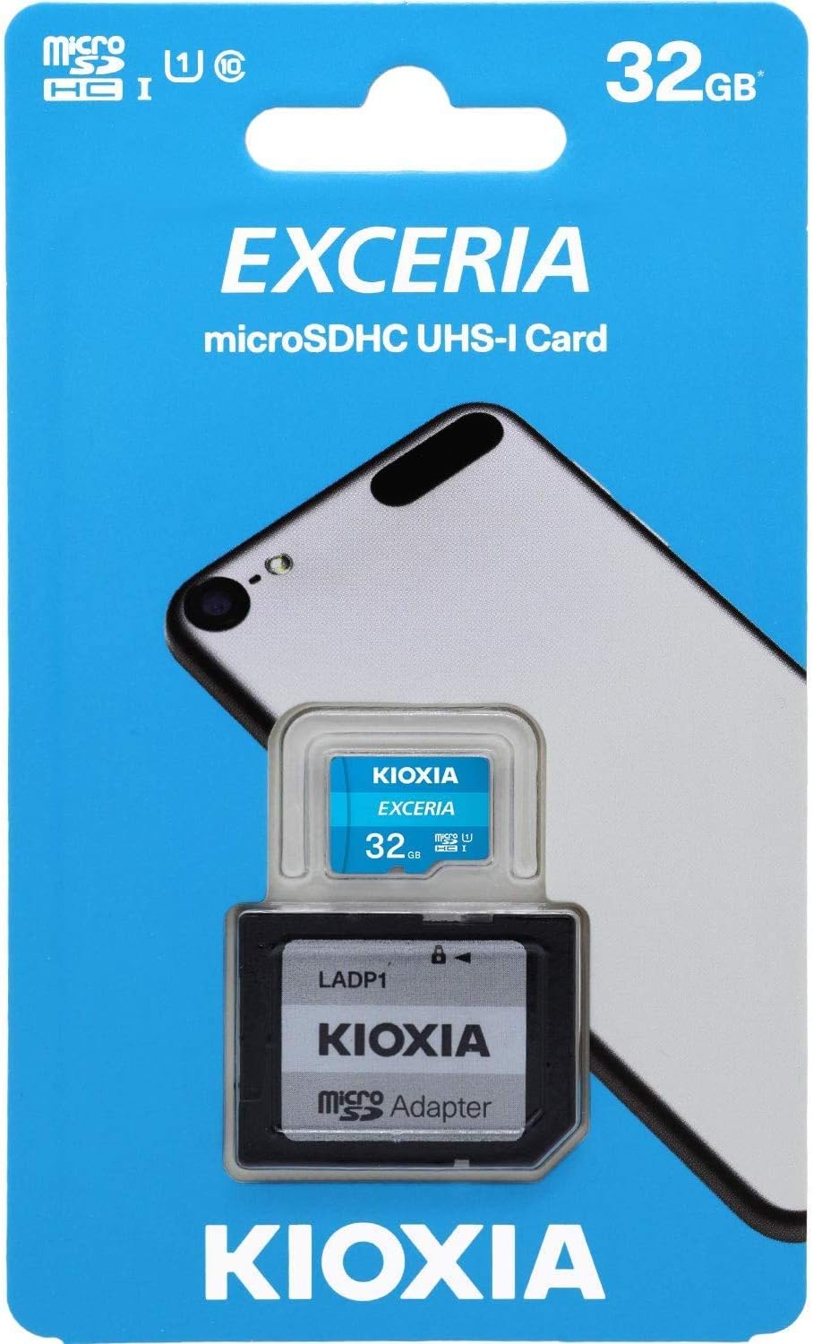 Kioxia MicroSDHC Exceria G2 32GB – UHS-I V30 U3 CL10 A1, Per Video 4K E Smartphone