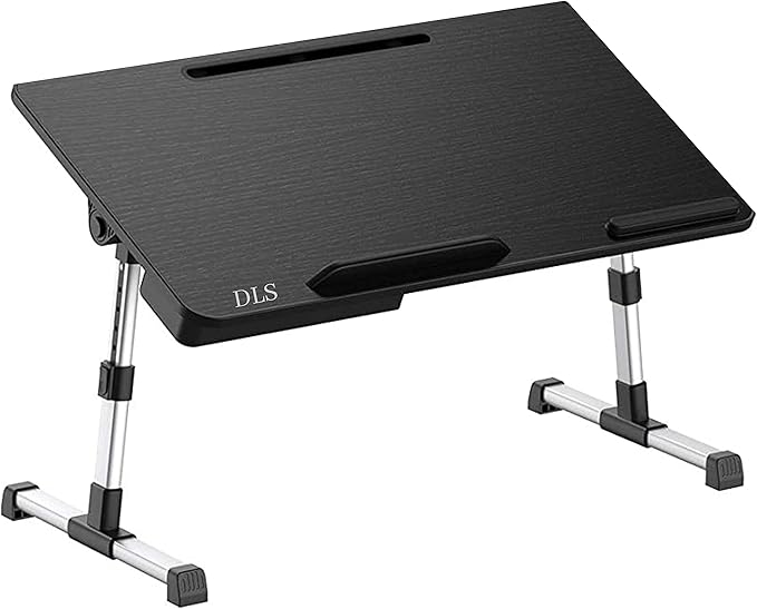 DLS Laptop Desk Foldable Lap Desk for Laptop Bed Table for Laptop