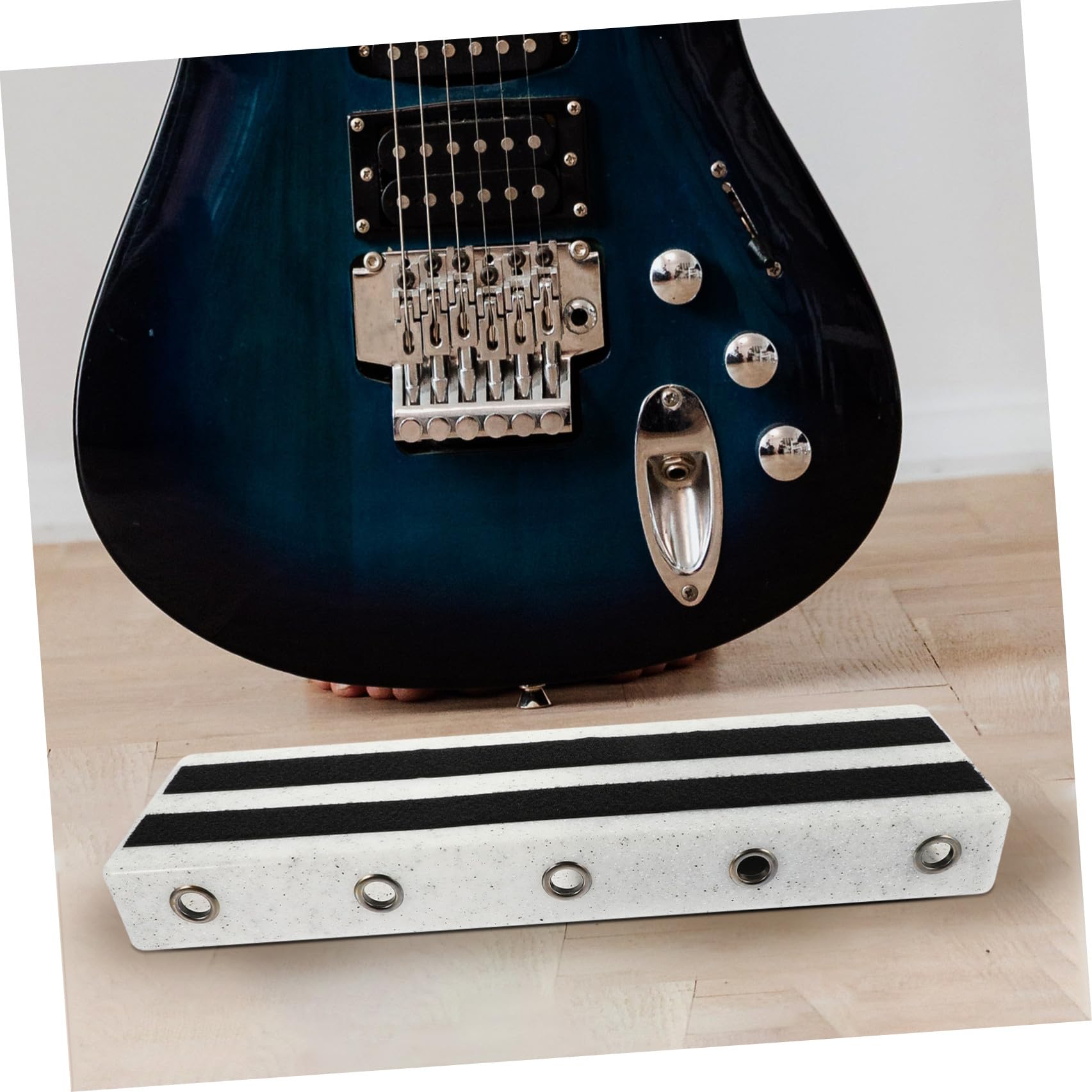 DECHOUS Pedalera de Guitarra Eléctrica Base para Pedal de Efectos Resistente y Duradera, Organizador Simple para Instrumentos Musicales, Soporte Práctico para Uso en Escenario