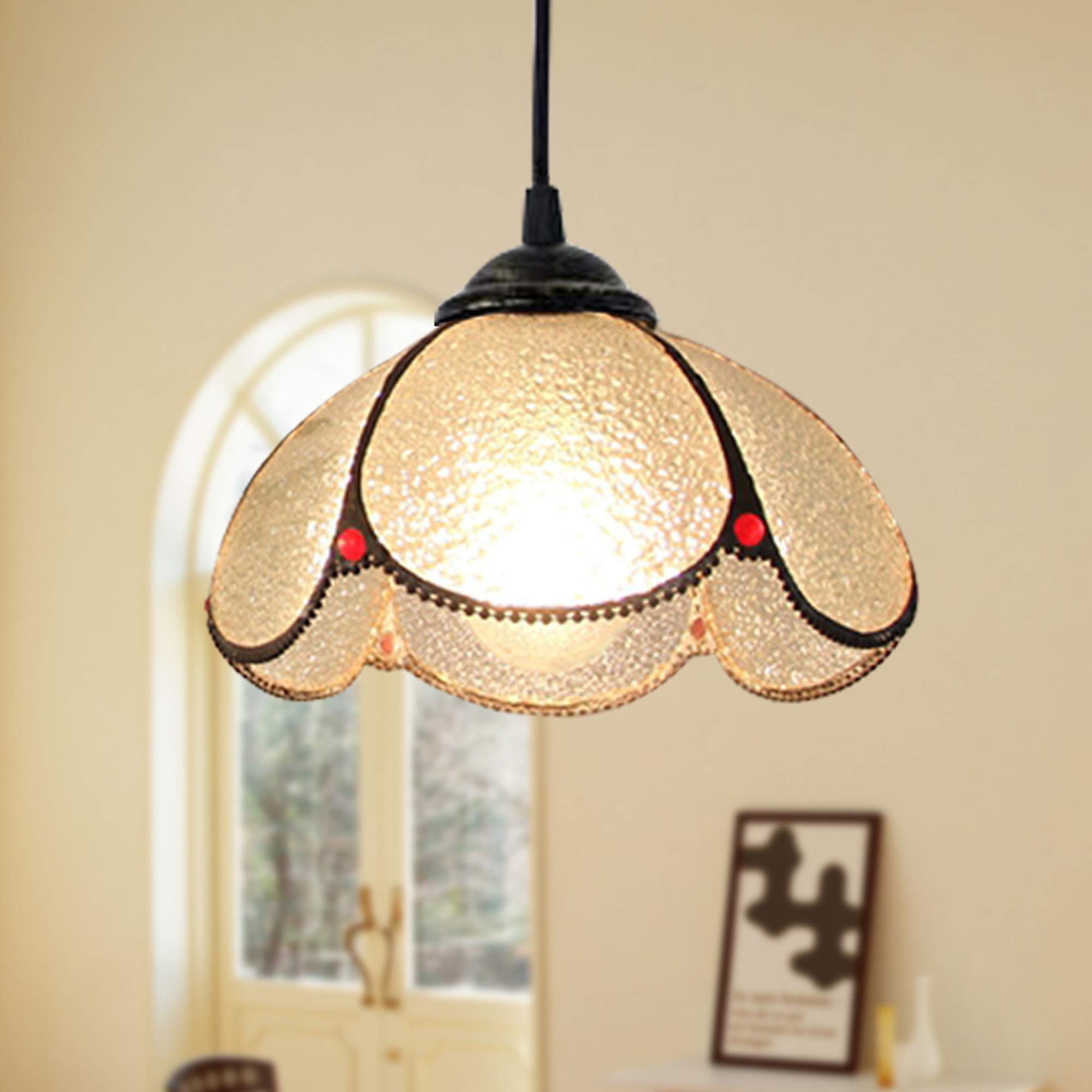 Mini Swag Chandelier Plug In