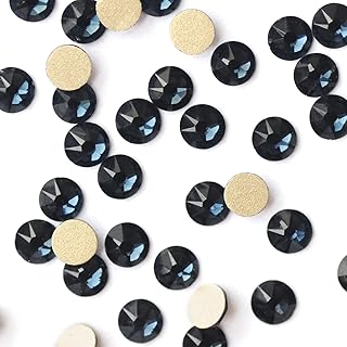 Non Hotfix Stone SS40 Montana 144pcs 8 Big 8 Small DIY Strass Crystal Stick On Nail Salon Flat Back Rhinestones for Nail Art Garment Craft Decoration