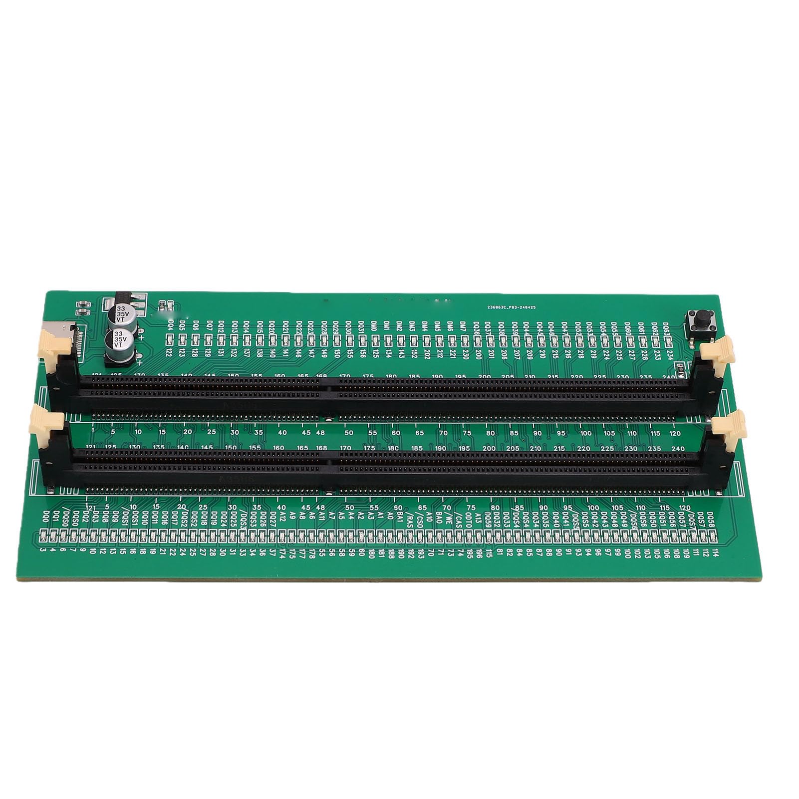 Tester pamięci Mavaol DDR3 Analizator diagnostyczny pamięci zasilacza typu C z diodą LED do rozwiązywania problemów