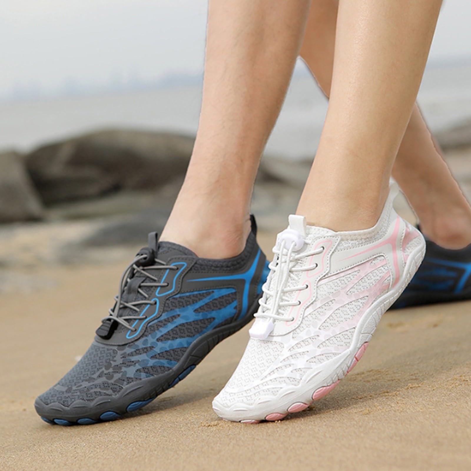 Générique Scarpe E Sport Uomo Scarpe Acquatiche per Donne e Uomini Spiaggia a piedi Nudi Sport all'aperto Estate Escursionismo Escursionismo Escursionismo Running Donna