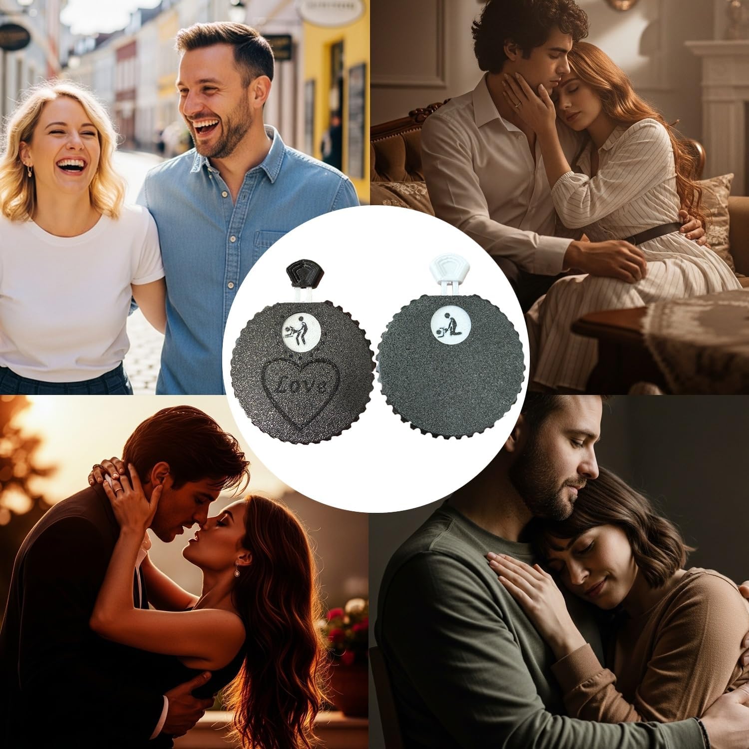 3D Printed Portable Freaky Dice Mechanism, Couples Roulette Spinner, Couple Games for Date Night, Couple Position Selector, Date Night Ideas Dice Game Couples Toy (1pc-a)
