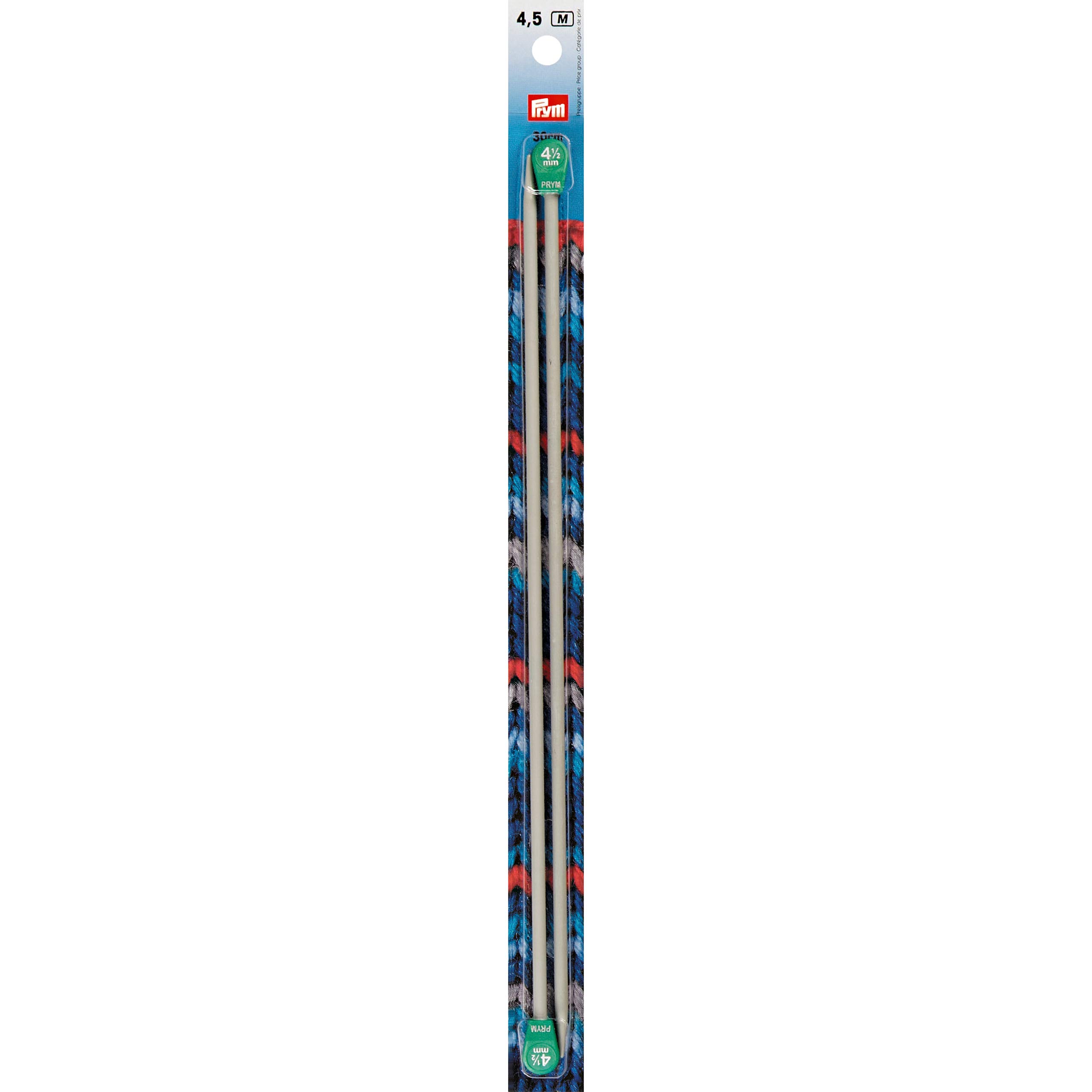 Prym Grey Jacket Knitting Needle, Aluminium, 4.5 Mm