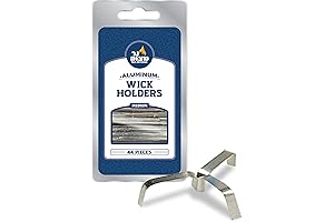 Ner Mitzvah Aluminum Wick Holders (Pack of 44)
