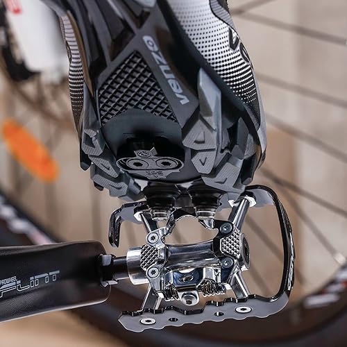Miniatura 9 de Venzo Mens Mountain Bike Bicycle Cycling Shoes with Multi-Function Clip-Less Pedal Cleat - Compatible with Shimano SPD Crankbrother Systems