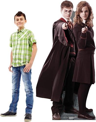 Miniatura 8 de Figura de cartón vertical tamaño real con gráficos avanzados de Harry Potter y la orden del fénix, talla única