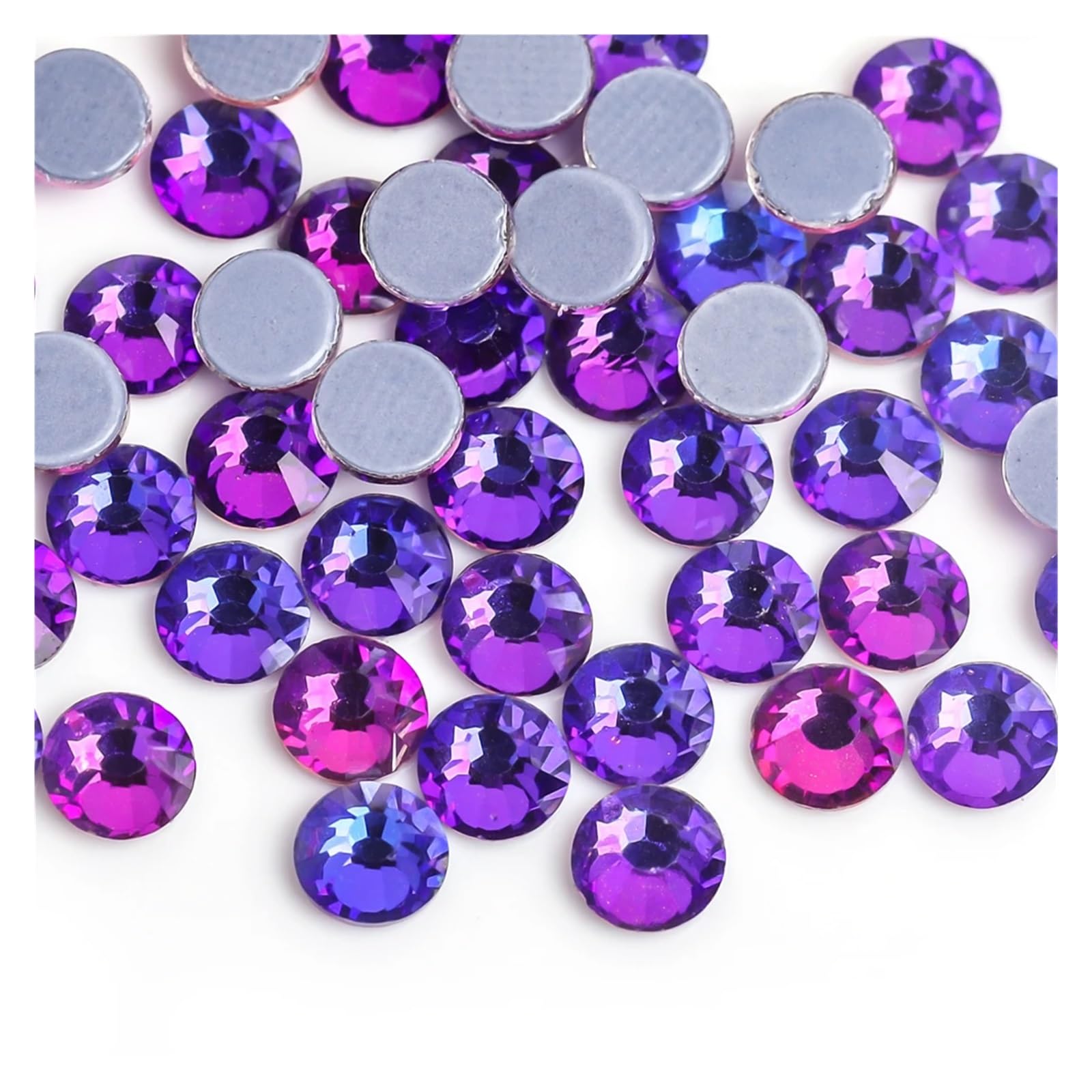 Strass thermocollants Purple Velvet Ss6 pour couture et customisation de vêtements