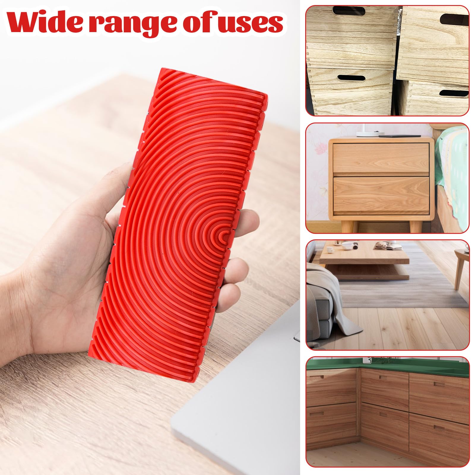 Wood Grain Tool Roller - Wood Grain Tool For Painting, Imitation Wood