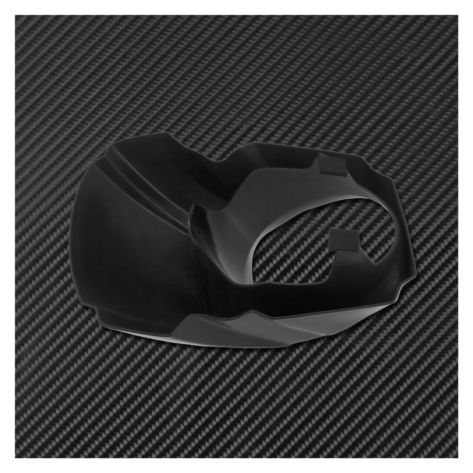 Parabrezza Moto Gloss Nero Per Harley Softail Street Bob FXBB/FXBR 2018-2022 - Maschera Anteriore In ABS, Copertura Cupolino