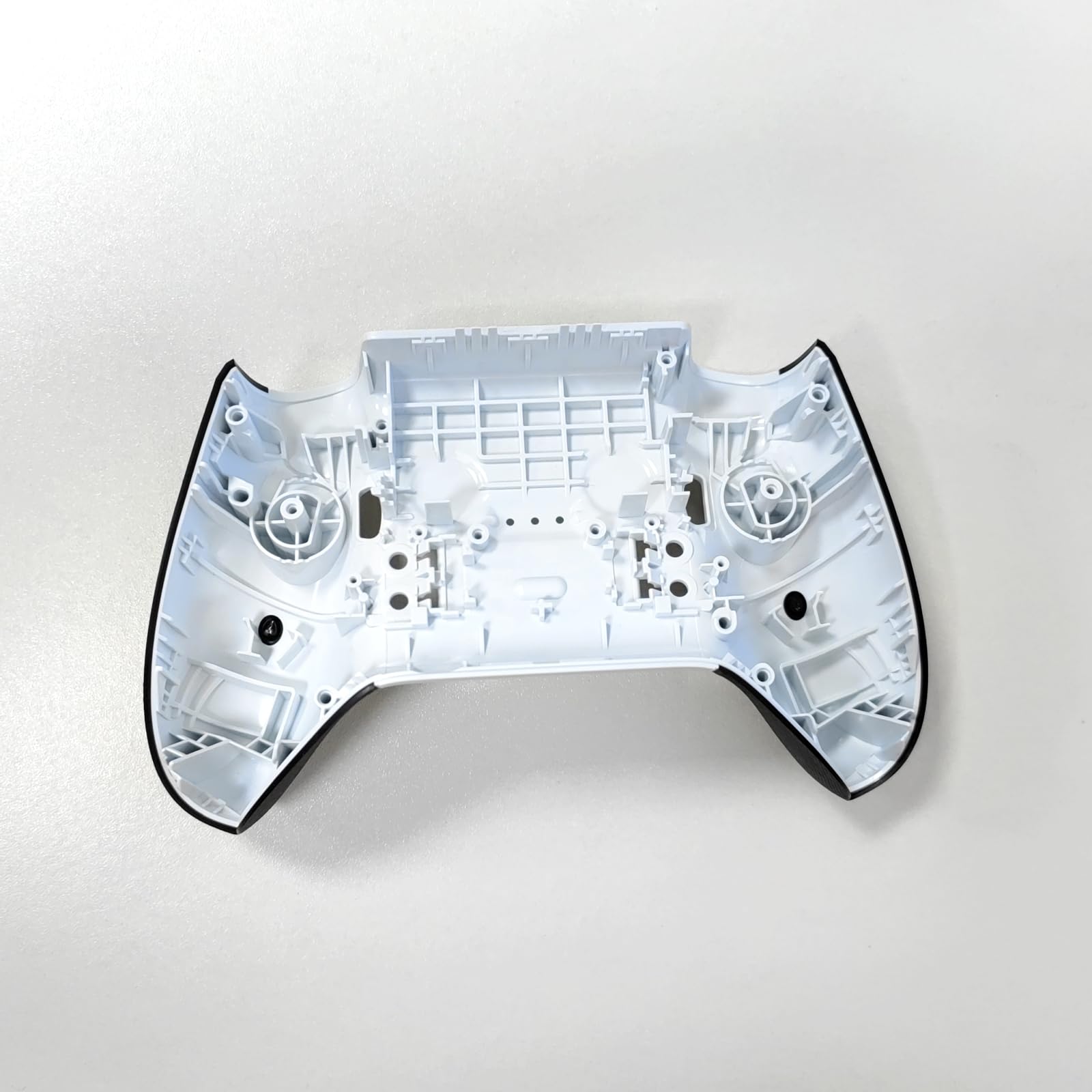 Boîtier de Remplacement Coque Inférieure Coquilles de Plaques de Couvercle Arrière pour Xbox Manette Elite Series 2/Manette Series 2 Core (Blanc)