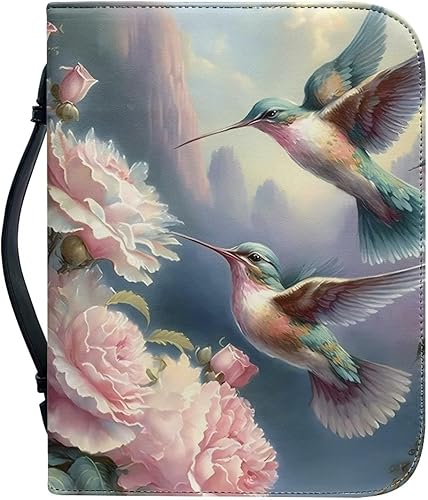 Fundas para la Biblia para mujeres y hombres, bolsa de piel sintética, bolsa de iglesia, funda de transporte para libros, accesorios de la Biblia