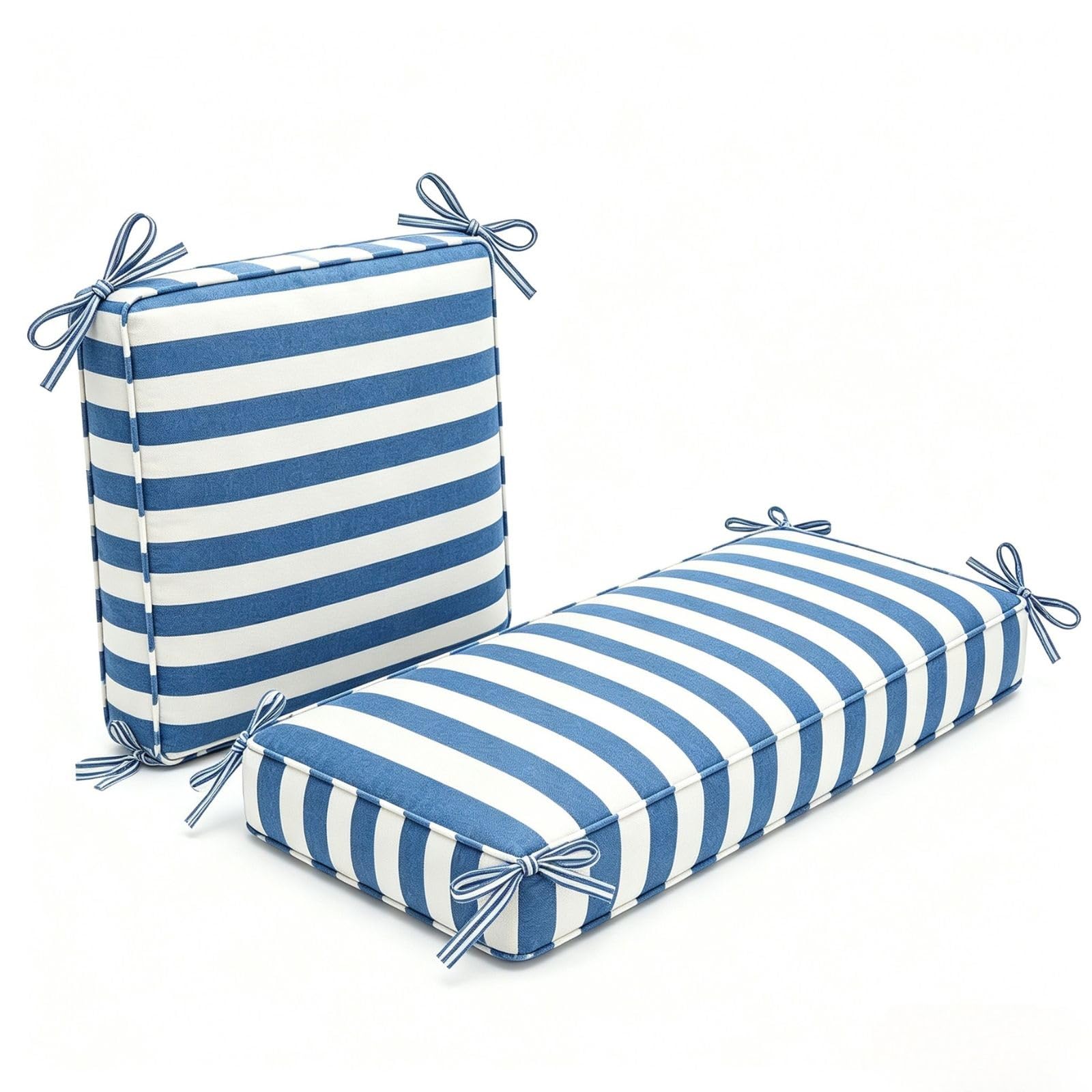 Cuscino per Panca da Esterno Impermeabile, Spesso 10cm, Sfoderabile