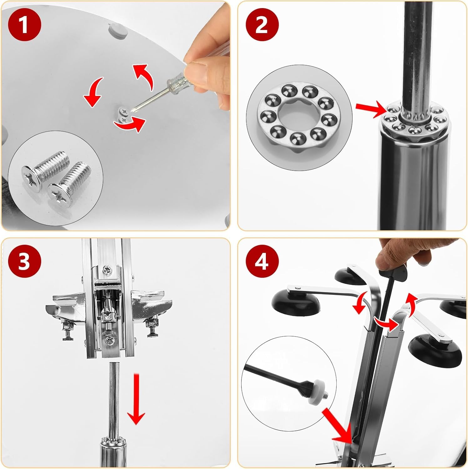 Distributeur de tête de Bouteille 6,Porte-Bouteilles Rotatifs,pour Montage Mural, pour Les Familles, Les Bars, Les Amateurs de Barman, Les Fêtes (Argent)
