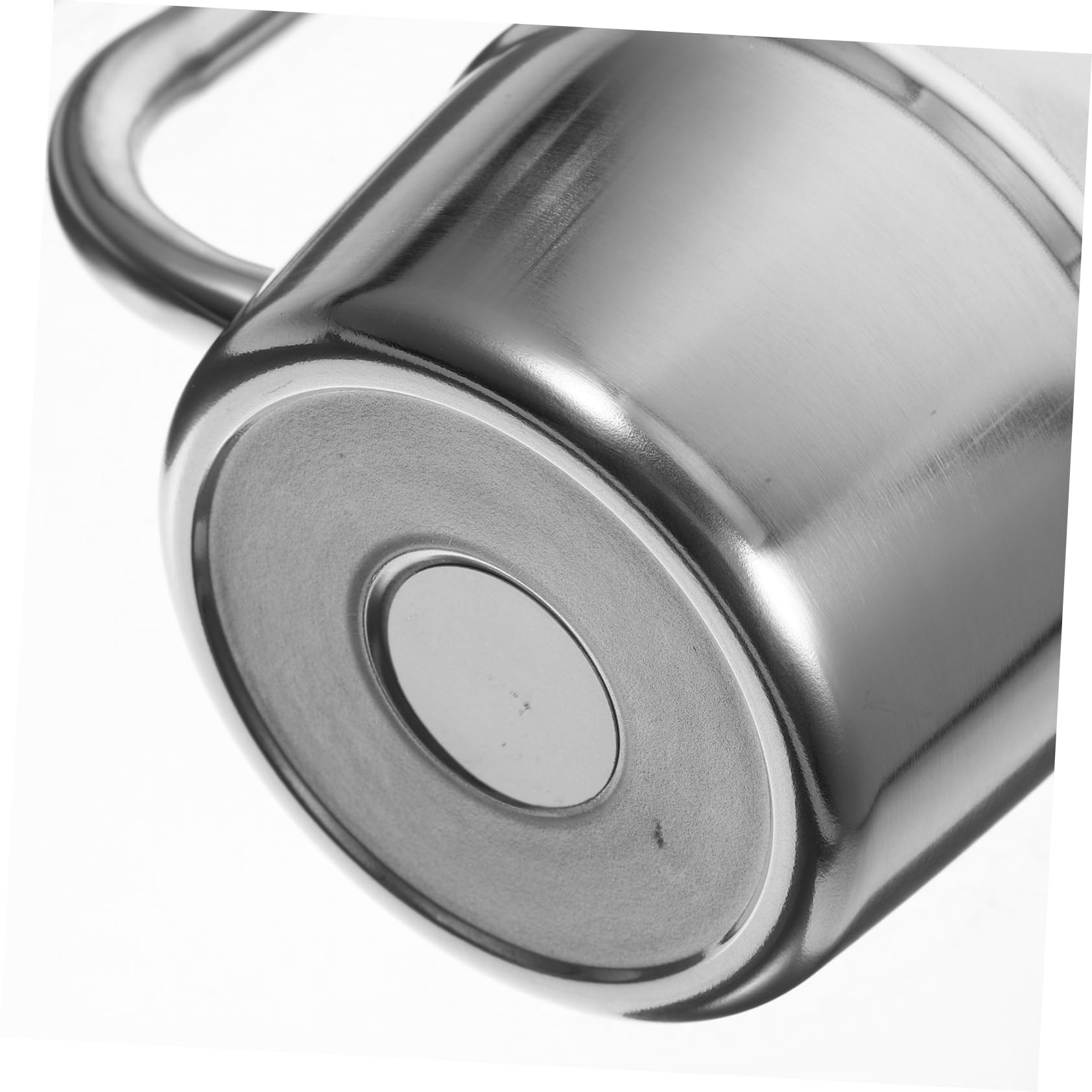 BESTOYARD 5stücke Edelstahl Bierbecher Doppelschichtiger Isolierter Trinkbecher Für Partys Festivals Und Täglichen Gebrauch Handheld Design Für Bier Saft Milch Und Mehr