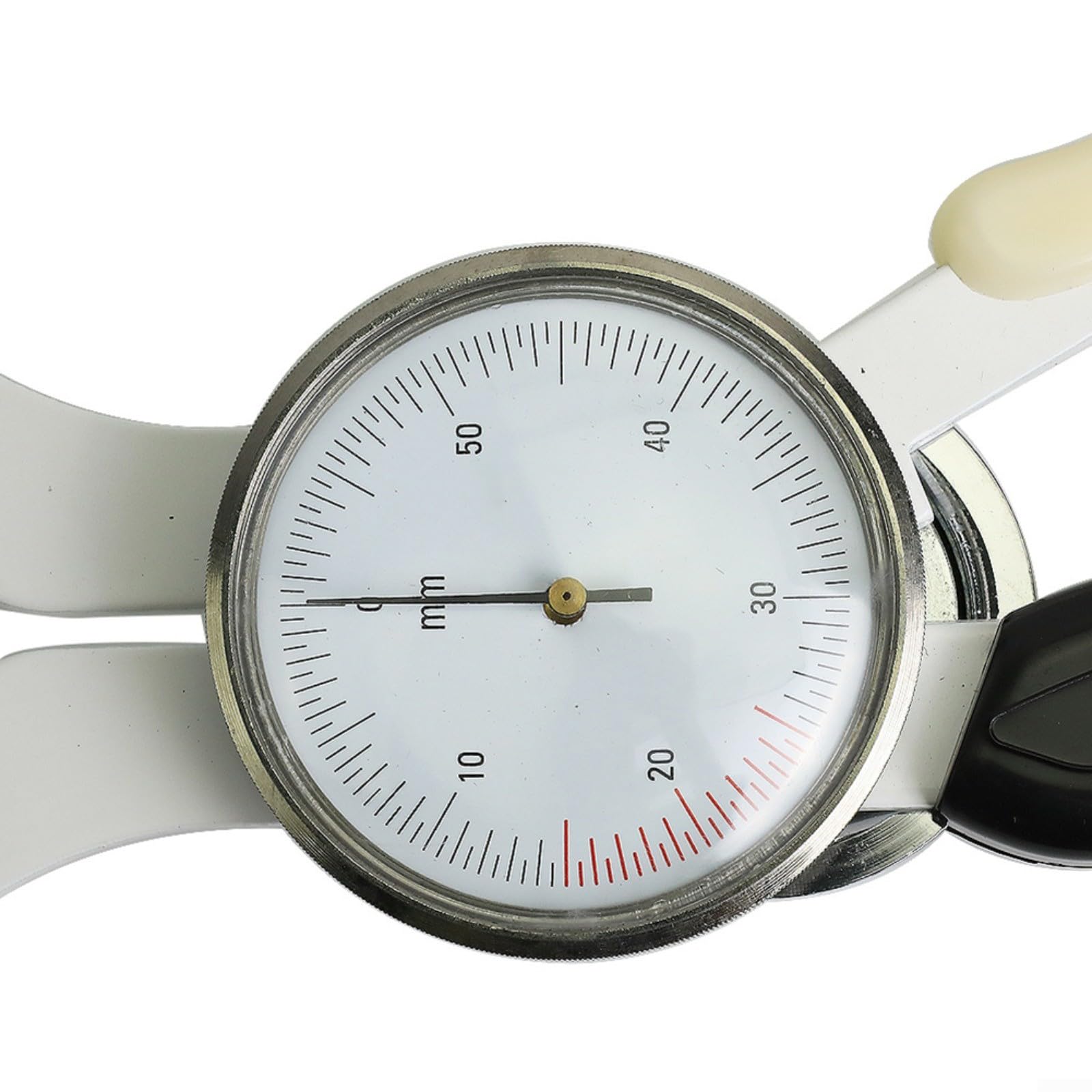 Skinfold - Calibro per grasso corporeo con pressione costante, tester in metallo da 0 a 60 mm per misurazione BMI, misuratore di spessore accurato della piega della pelle per fitness e atleti