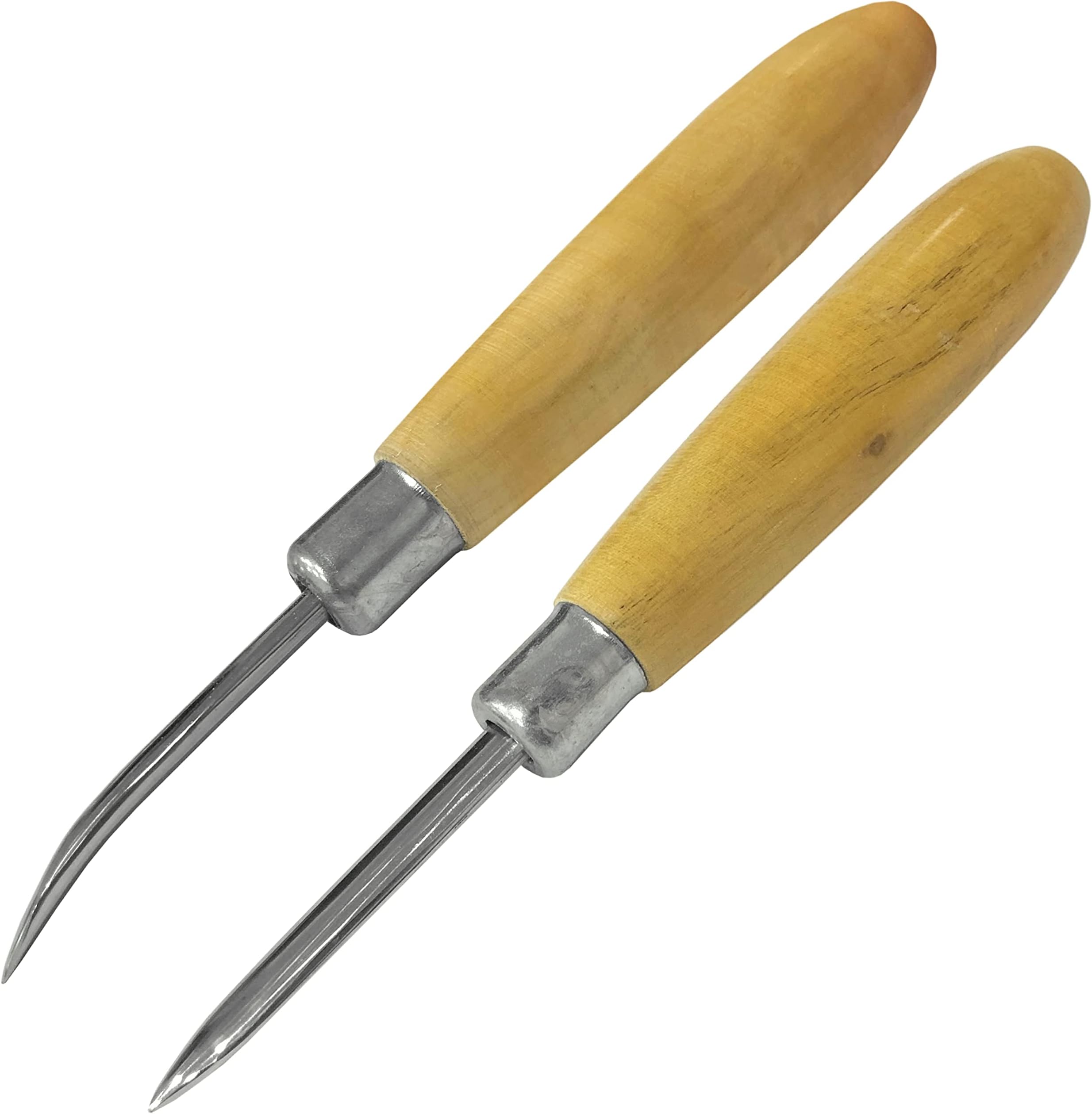 Jewellers Tools STRAIGHT & CURVED BURNISHERS Pair stainless set Jewellery Craft Tool