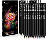 Stocking Stuffers, Art Supplies, 24 Rainbow Colored Pencils, Teen Girl Gifts Trendy Stuff, Multicolored Cool Stuff Fun Art Pencil Teen Girl Gifts Trendy Stuff for Coloring, Drawing