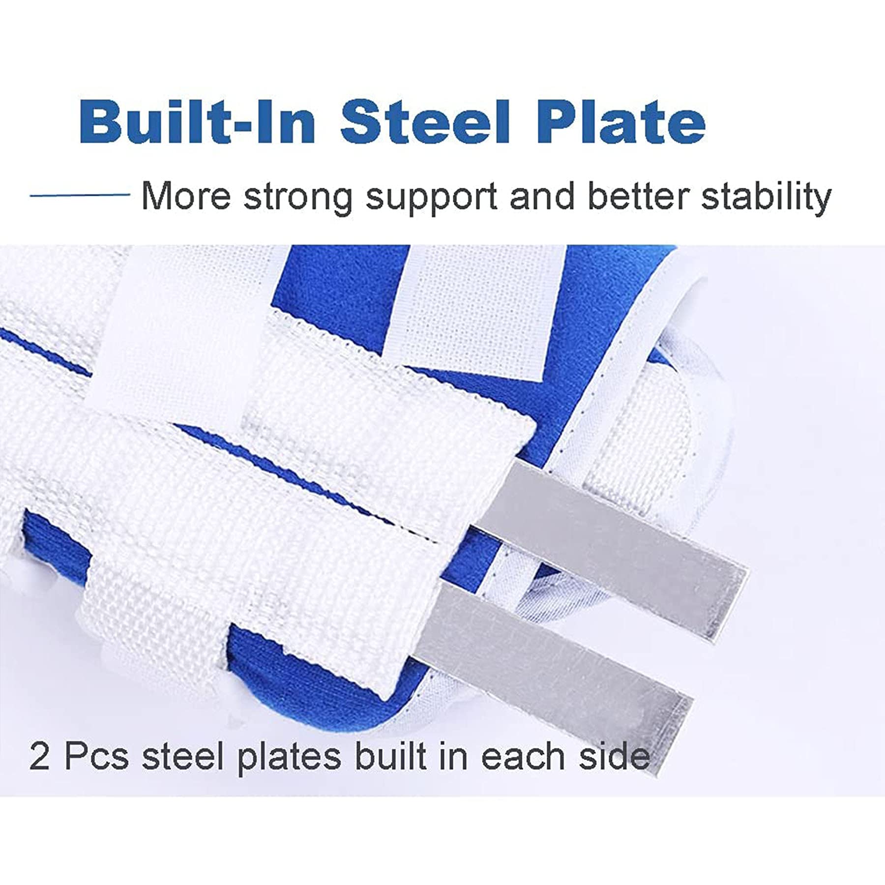 Ortesis de pie para caída de pie, ortesis para aliviar el dolor, alivio del dolor en las articulaciones, alivio del dolor de Aquiles, transpirable, ajustable, talla S