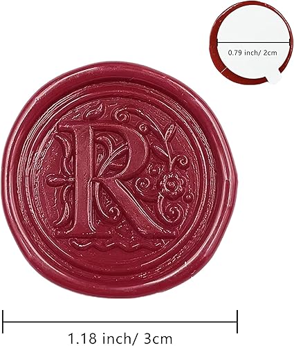 Miniatura 2 de 50 calcomanías para sello de cera del alfabeto, sellos de sobre, autoadhesivos, calcomanías para sellos de sobre para invitación de boda, Navidad,