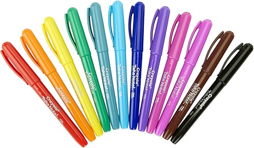 Miniatura 14 de Crayola Take Note Marcadores de Borrado en Seco para la Escuela (12 unidades) Suministros para Maestros, Marcadores de Pizarra Blanca con Punta