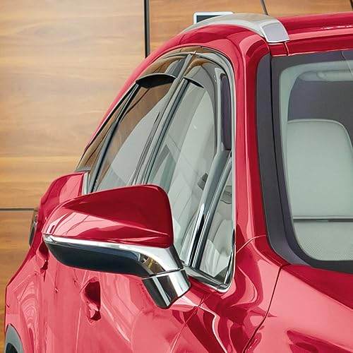 Miniatura 2 de Voron Glass Protectores de lluvia extra duraderos en canal para Lexus RX 350, 450H 2016-2023, deflectores de ventana, viseras de ventana de