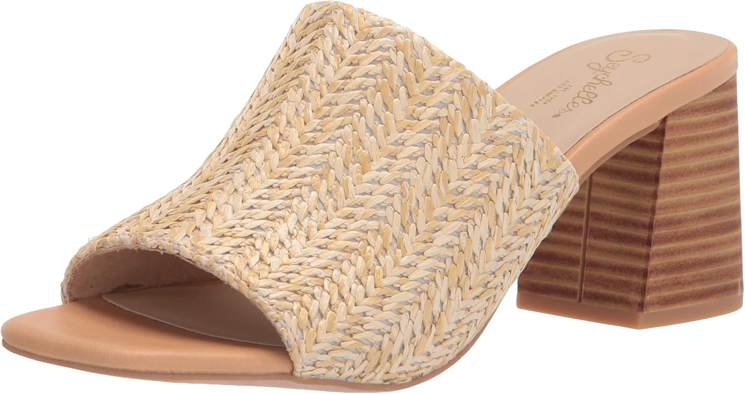 Seychelles Women's Heeled Sandal, Natural Raffia, 6