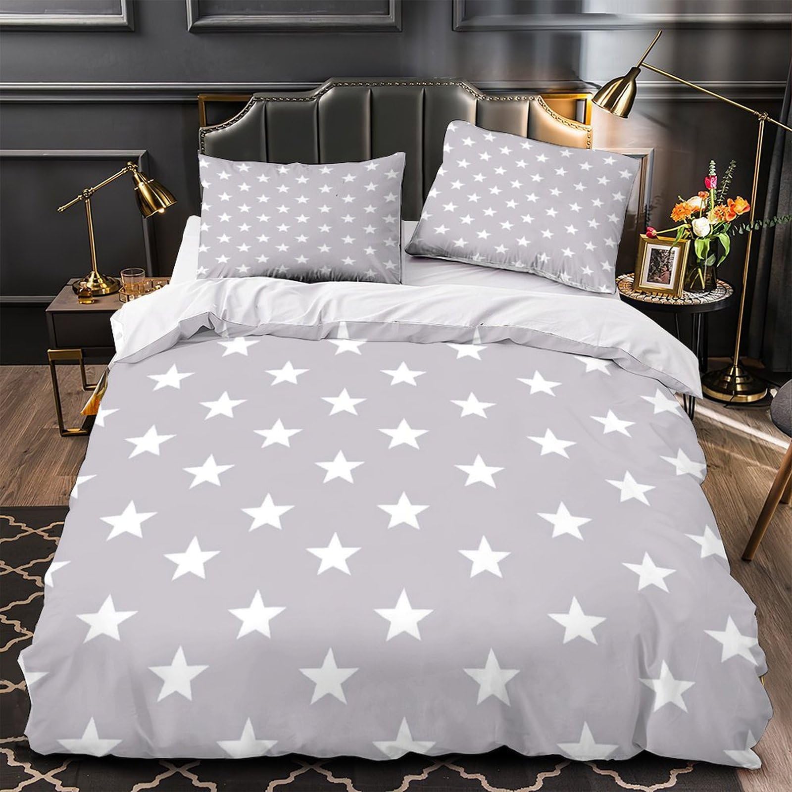 Housse de Couette Confortable en Microfibres Dorlotez Vos Nuits Psychédéliques
