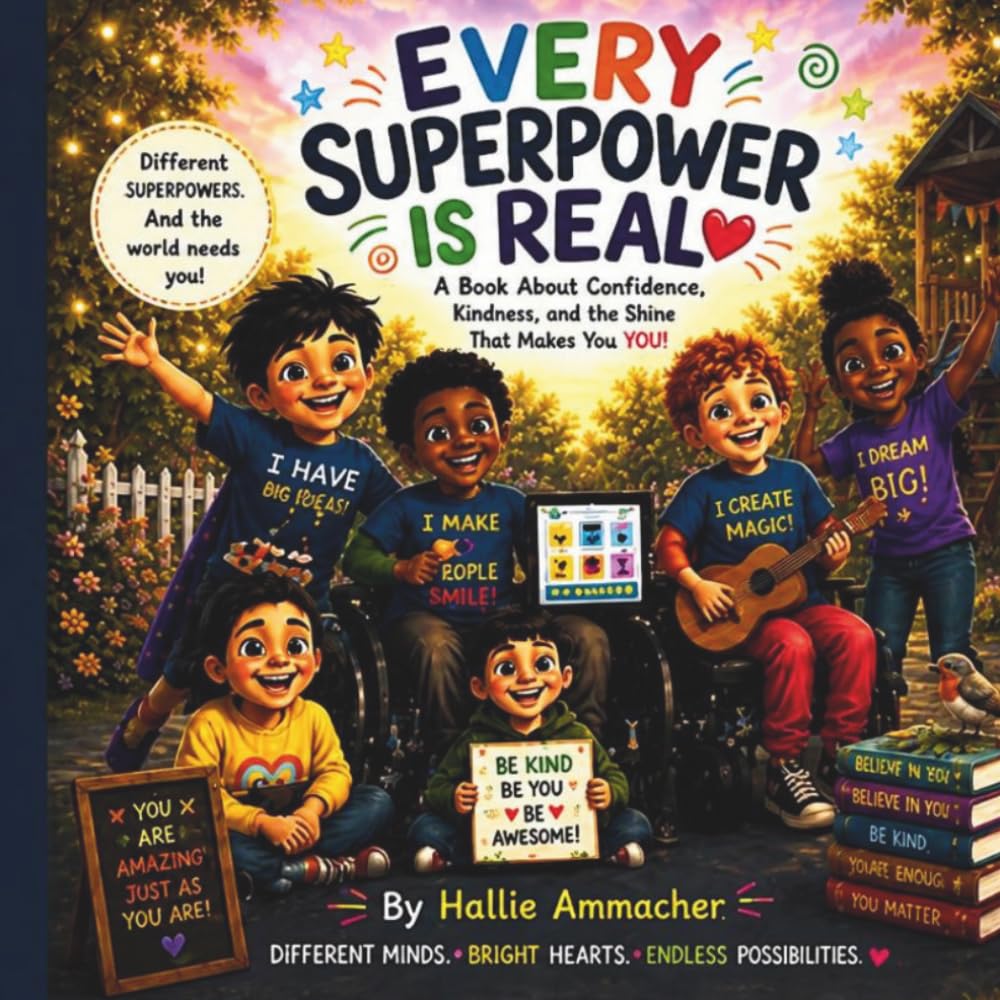 Every super power is real: Different minds. Bright futures. Endless possibilities