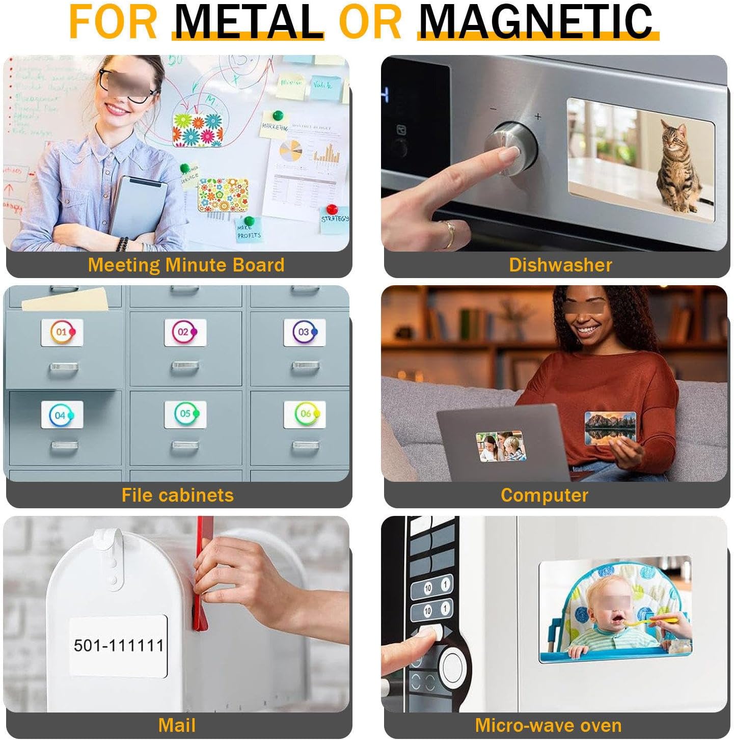 DIY Square Magnet Maker Machine - Rectangle Fridge Magnet Set with Button Badge Machine, Paper Cutter & 100 Supplies - Perfect for Custom Badge Creation 80×53mm