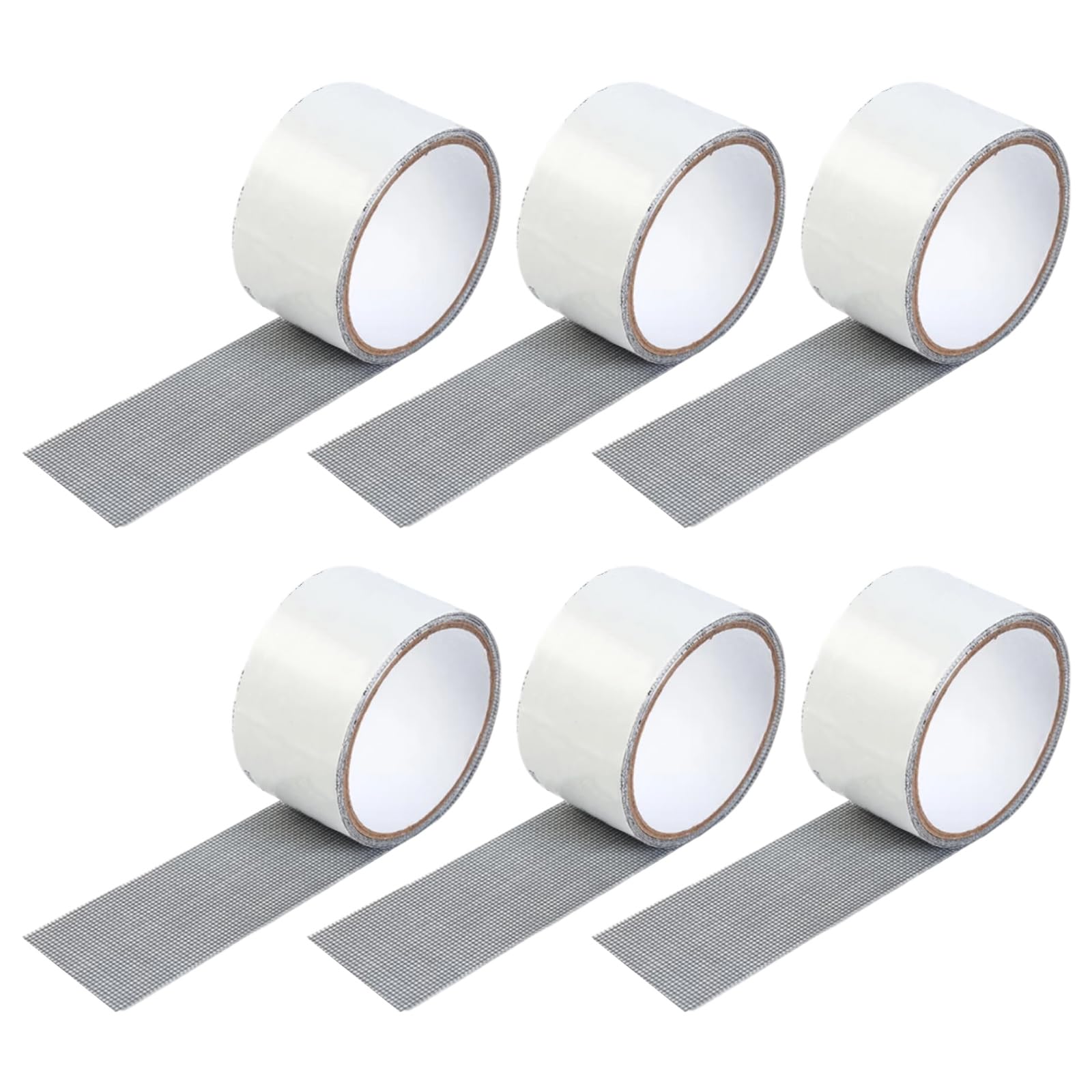 Buxuaaaa Window Screen Repair Tape, Screen Rrepairs Kits for Window Door, Waterproof Adhesive Meshes Patches Repairs Set Strong Adhesive Patches Repair Kits