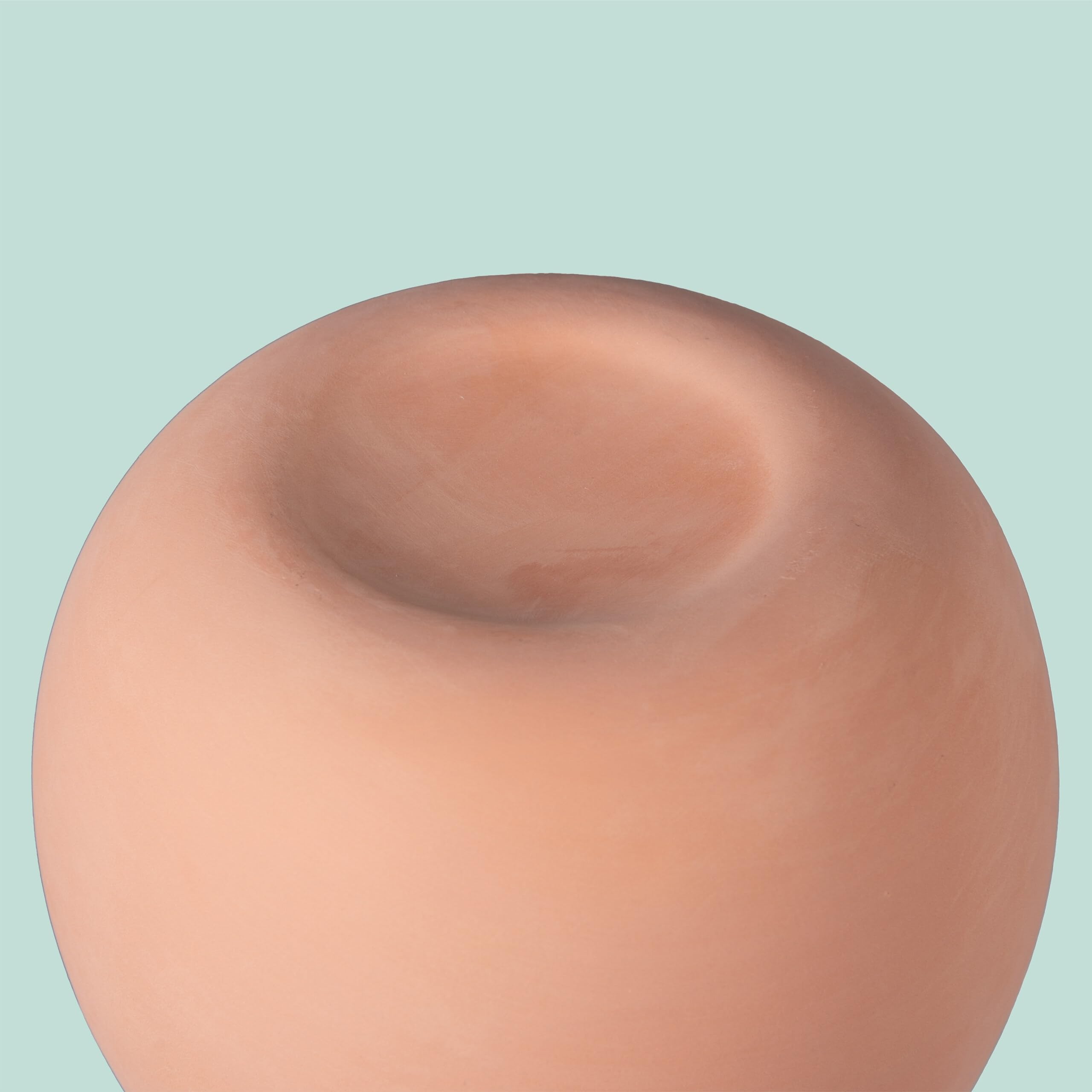 Relaxdays Set di 2 Vasi in Terracotta da 1L per Irrigazione Radicale, Aiule e Serre, Risparmio d'Acqua, 18x13x13 cm
