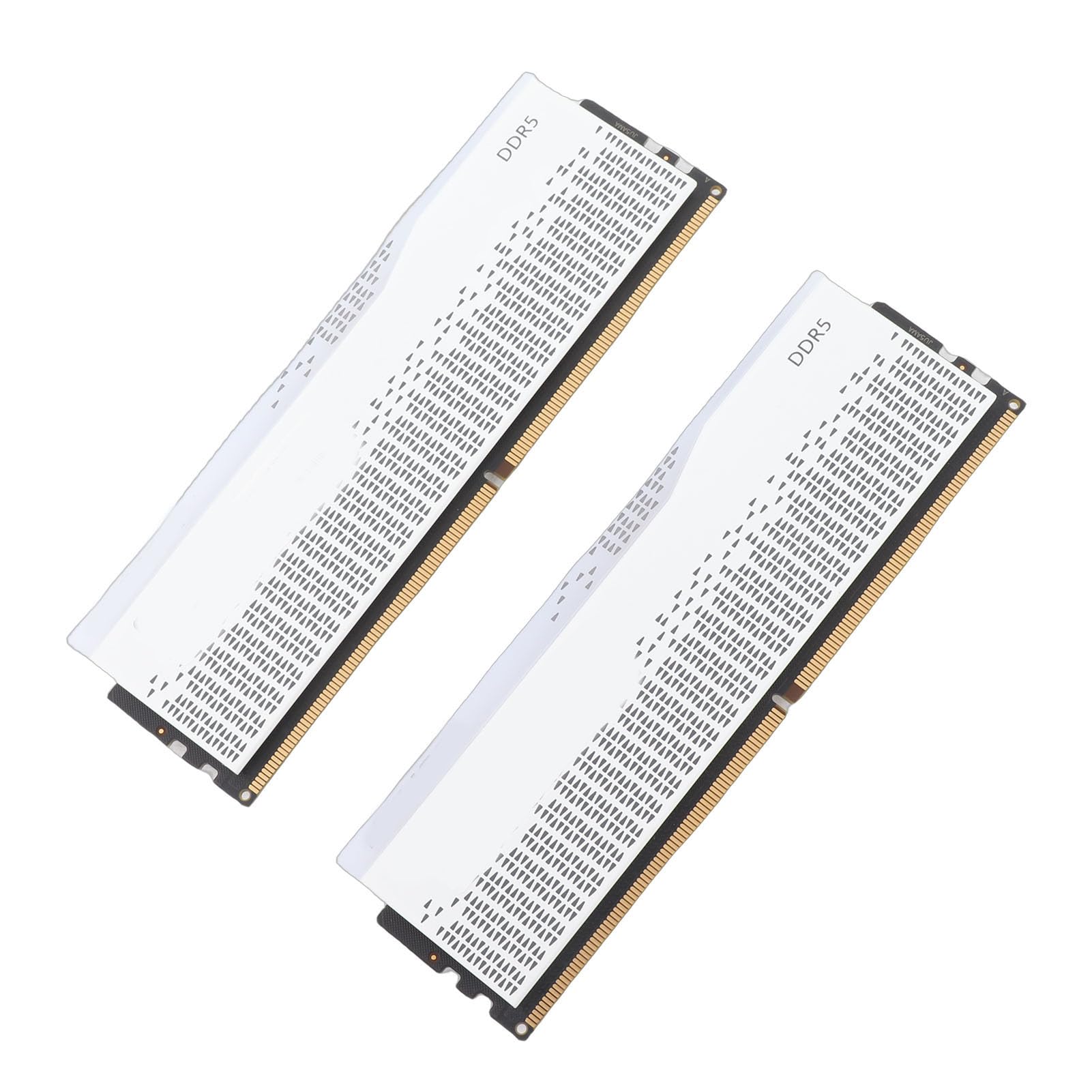 Pamięć RAM DDR5, Zestaw 32 GB, 2 X 16 GB Pamięci do Gier 6400 MHz CL38 RGB, z metalową obudową z Chipem ECC PMIC, do Komputera Stacjonarnego XMP 3.0 Expo