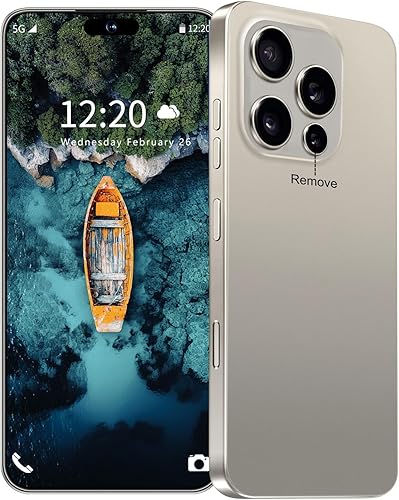 Huness Teléfono celular desbloqueado de 16PROMA X 16+1TB, pantalla HD de 6.99 pulgadas, batería de 7000 mAh, Android 14, desbloqueo de botón de