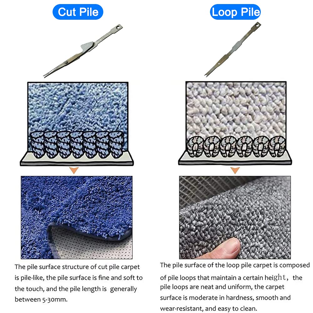 AceFox Electric Carpet Automatic Tufting Gun, Loop Pile Rug Tufting Gun