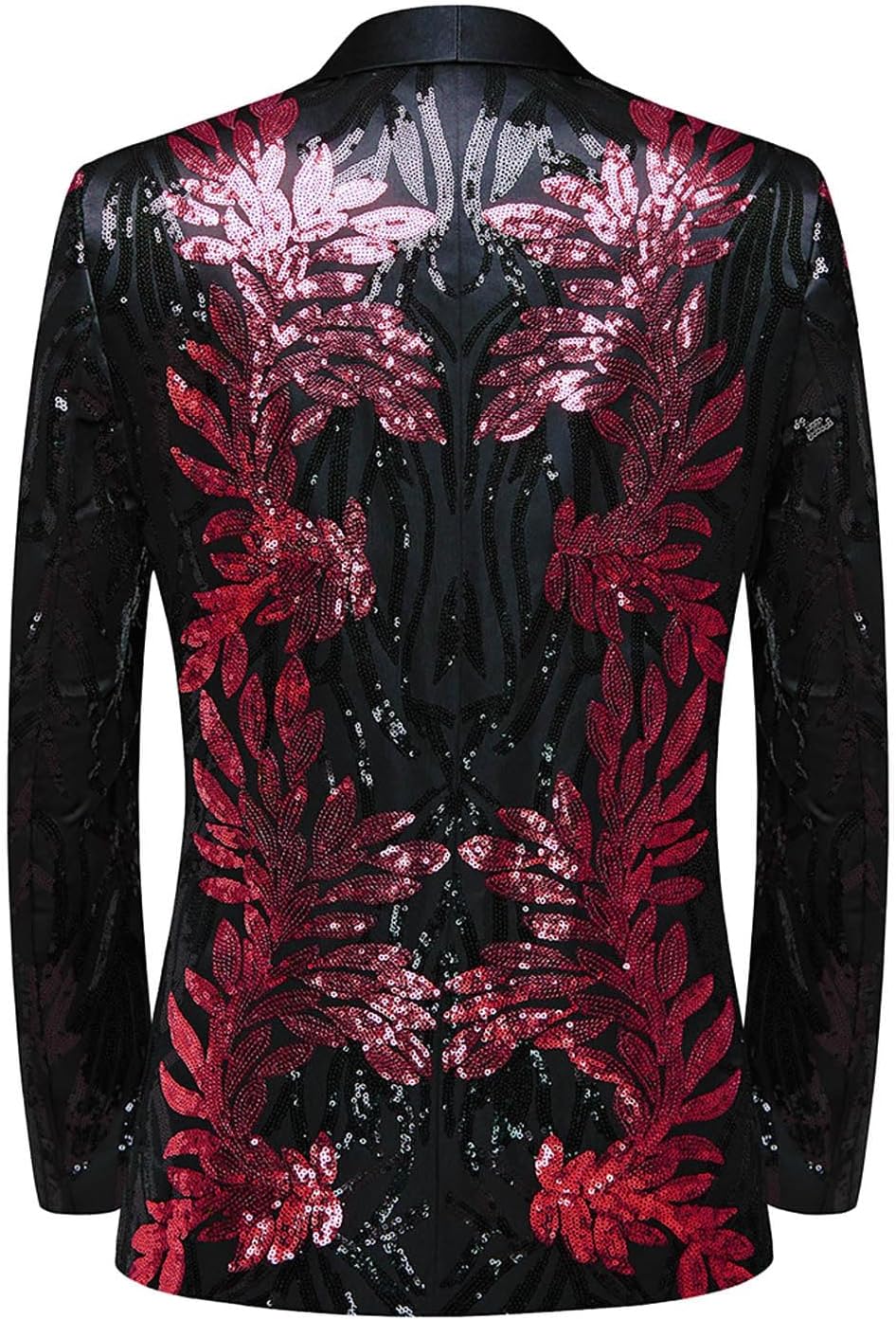 スーツ ジャケット メンズ 光沢 派手 ステージ衣装 スパンコール キラキラ テーラードジャケット スリム フォーマル ブレザー ワ